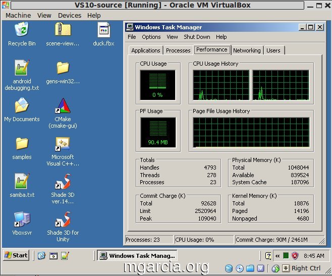 virtualbox windows xp